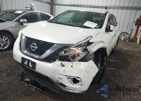 2015 Nissan Murano S from USA, damaged, VIN 5N1AZ2MH1FN250084